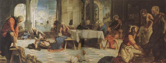 Jacopo Robusti Tintoretto The Washing of the Feet